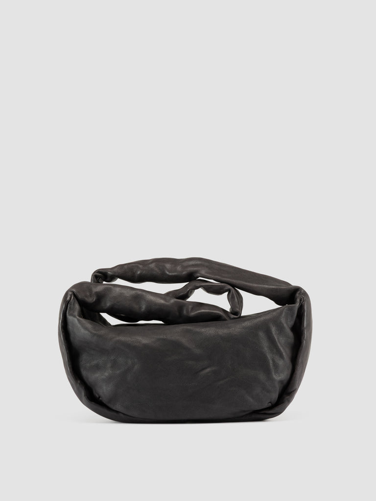BOLINA 046 - Grey Leather Crossbody Bag