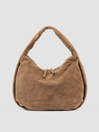 BOLINA 048 - Brown Suede Shoulder Bag