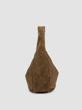 BOLINA 048 - Brown Suede Shoulder Bag - thumb image 4,side view