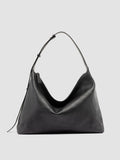 MADERNA 002 - Black Leather Crossbody Bag - thumb image 1,side view