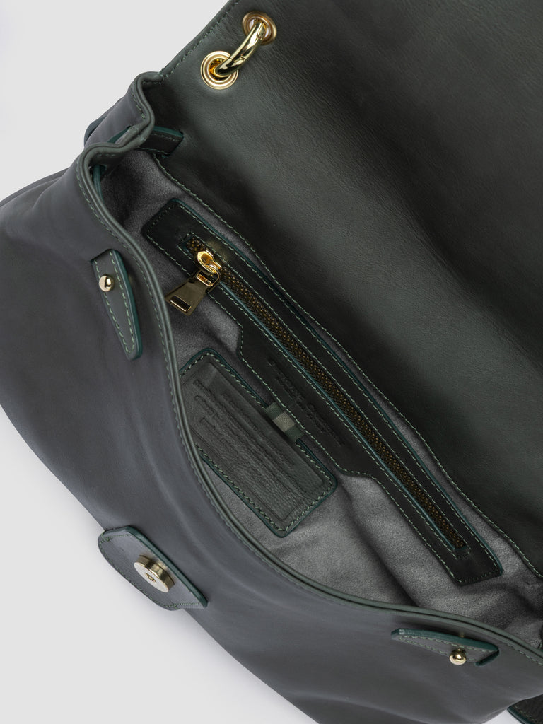 NOLITA WOVEN 212 - Green Nappa Leather Shoulder Bag