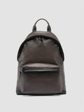 OC PACK 001 - Brown Leather Backpack - thumb image 1,side view