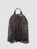 OC PACK 001 - Brown Leather Backpack - thumb image 4,side view