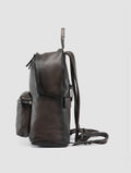 OC PACK 001 - Brown Leather Backpack - thumb image 5,side view