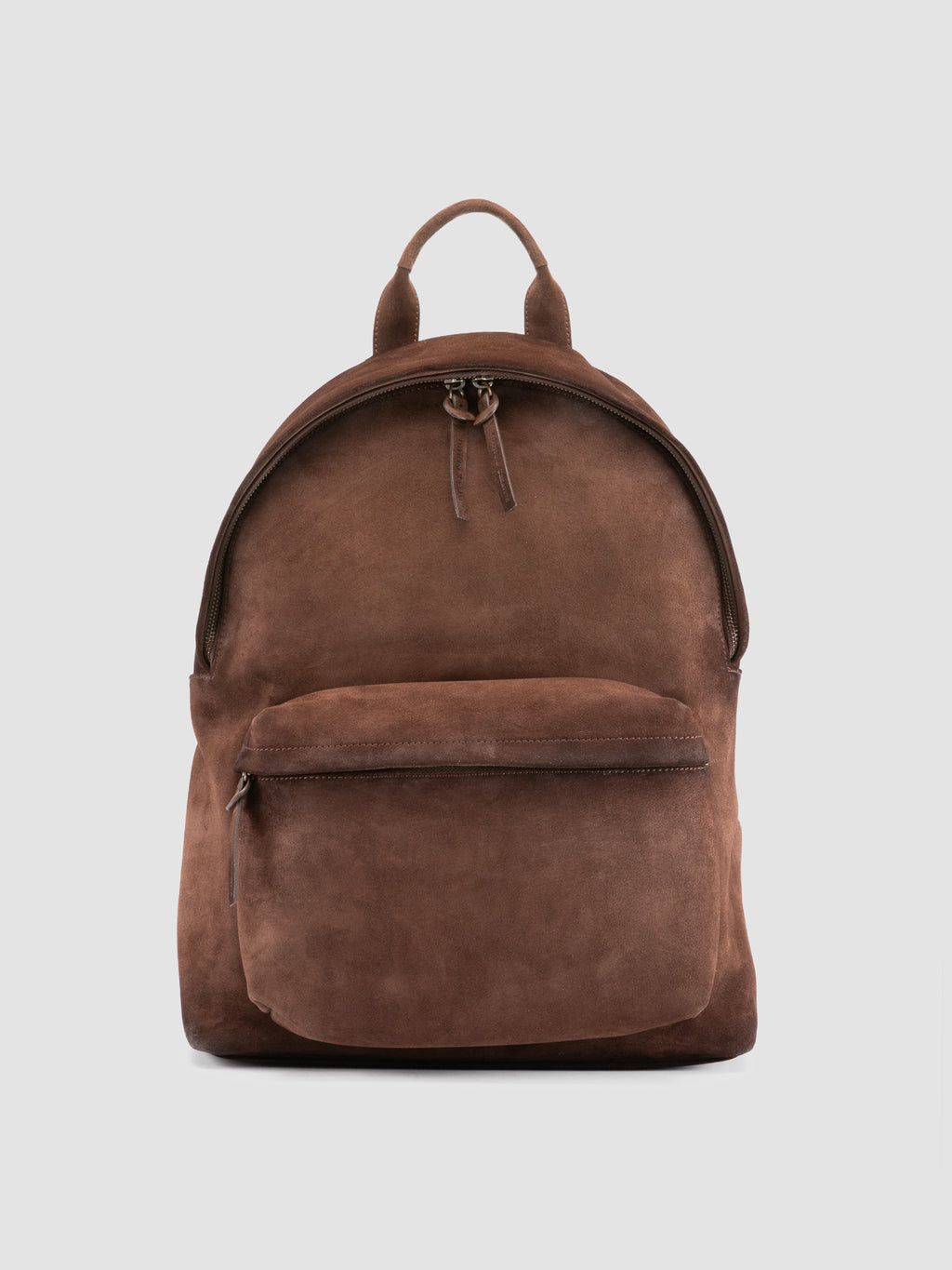 OC PACK 001 - Brown Suede Backpack - image 1,side view