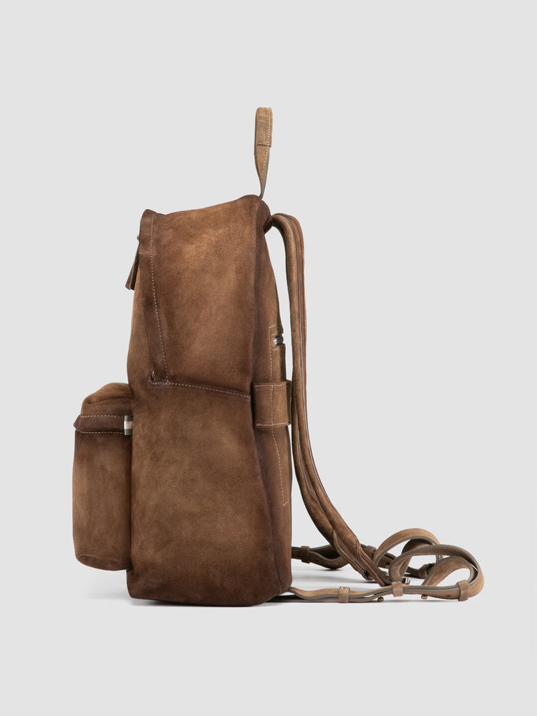 OC PACK 001 - Green Suede Backpack