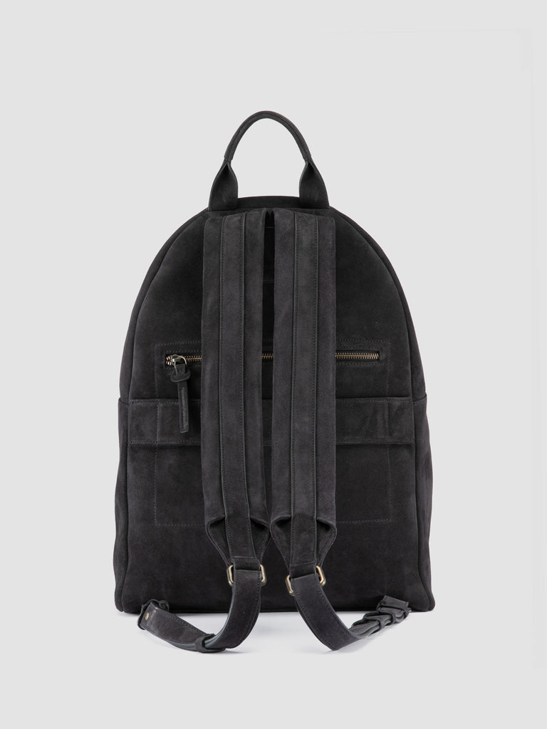 OC PACK 001 - Black Suede Backpack