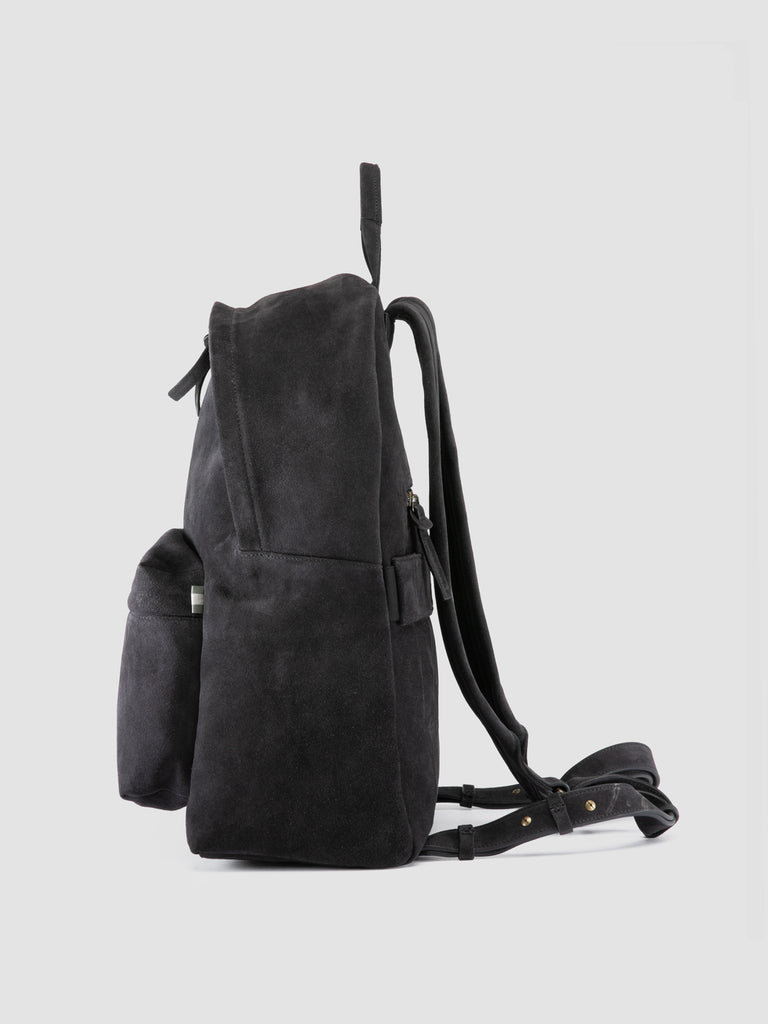 OC PACK 001 - Black Suede Backpack