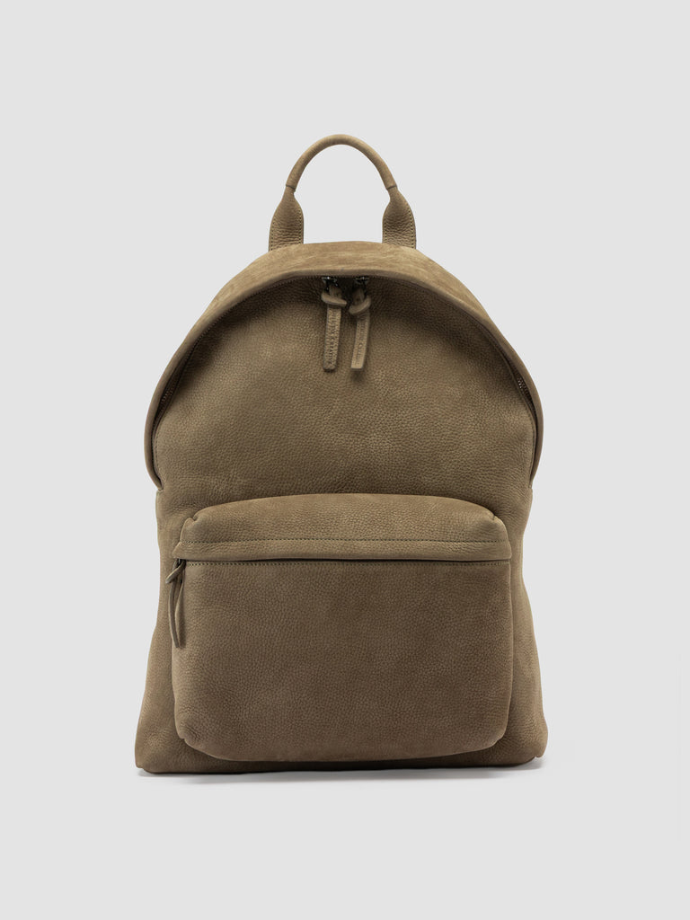 OC PACK 001 - Taupe Leather Backpack