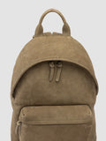OC PACK 001 - Taupe Leather Backpack