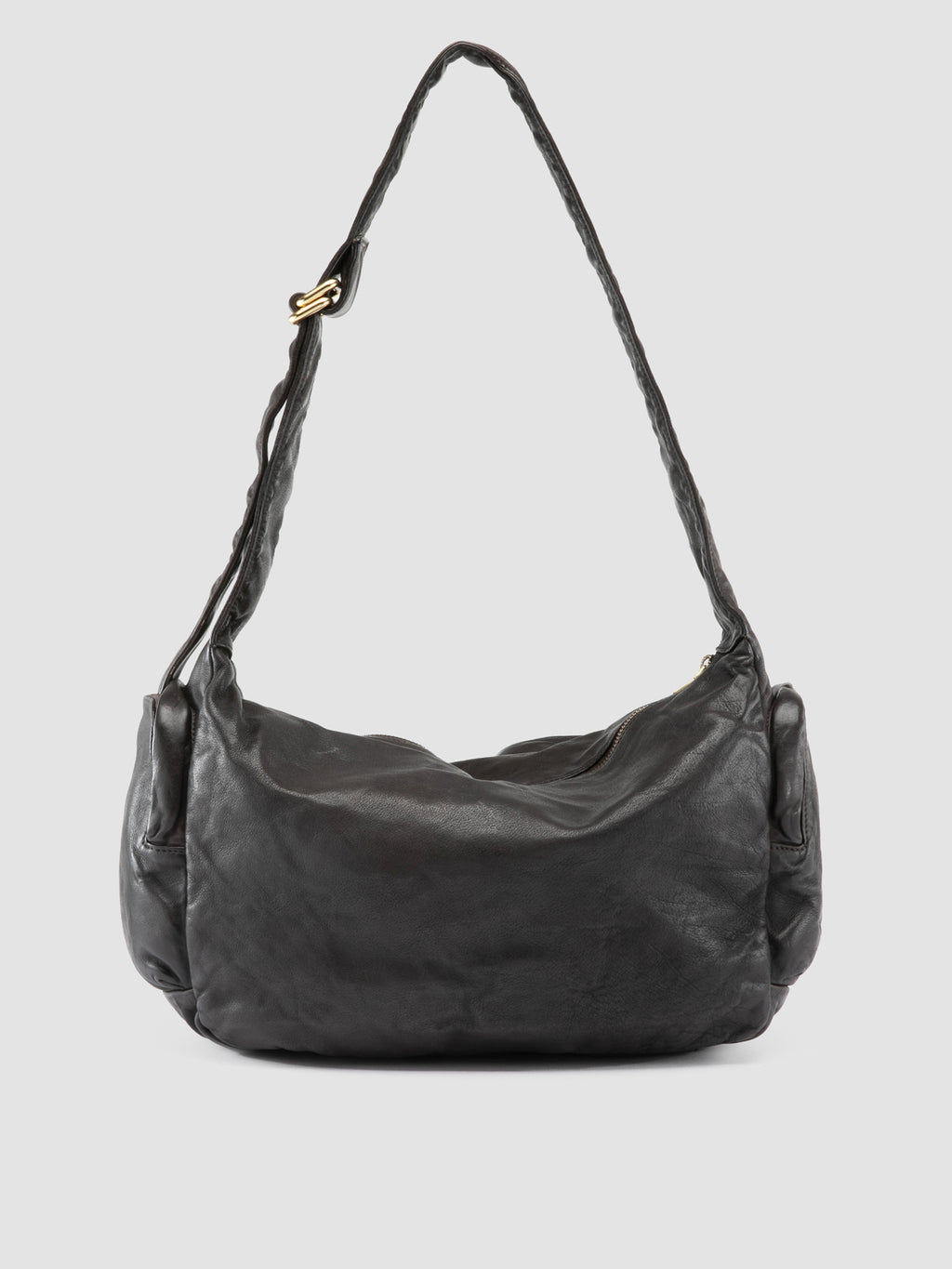 PAGE 002 - Brown Leather Shoulder bags - image 4,side view