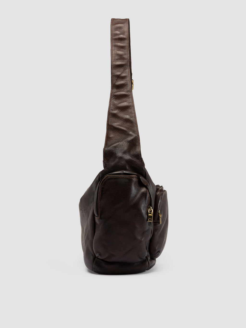 PAGE 002 - Brown Leather Shoulder Bags - image 3,side view