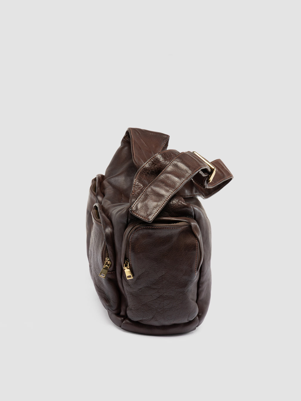 PAGE 002 - Brown Leather Shoulder Bags - image 5,side view