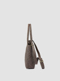 RAQUEL 001 - Braune Schultertasche aus Leder - thumb image 6,side view