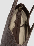 RAQUEL 002 - Brown Leather Shoulder Bag - thumb image 6,side view