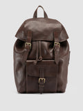 RARE 047 - Brauner Lederrucksack - thumb image 1,side view