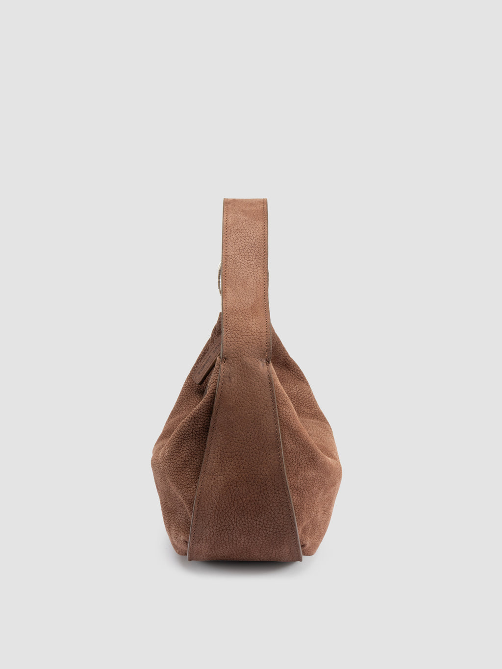 TOOLS 001 - Braune Henkeltasche aus Leder - image 5,side view