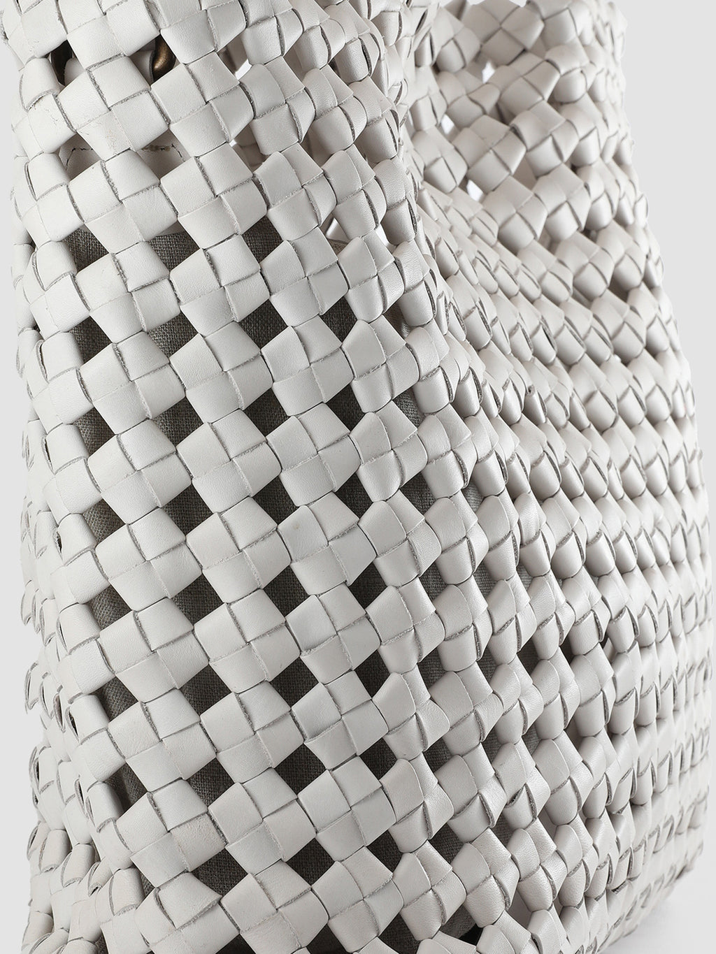 OC CLASS 35 Button - White Shoulder Bag