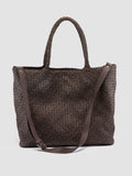 OC CLASS 35 - Brown Leather Tote Bag