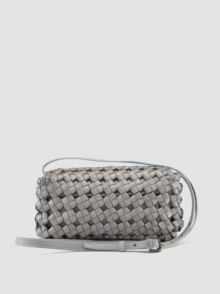 OC CLASS 47 - Umhängetasche aus grauem Leder