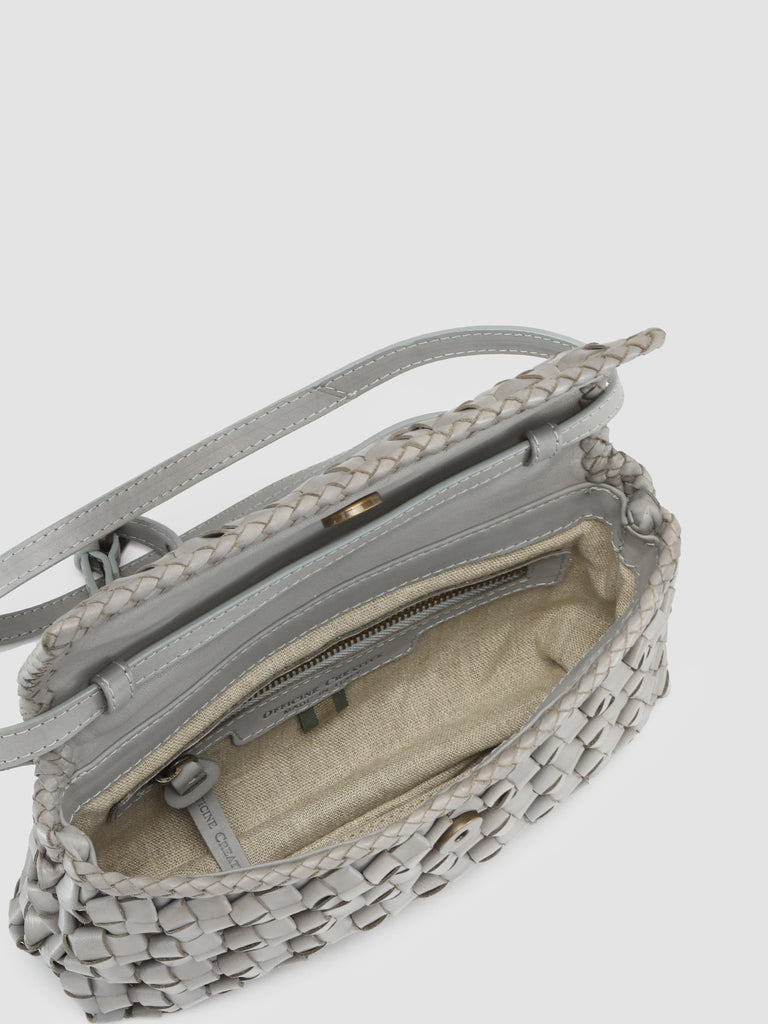 OC CLASS 47 - Umhängetasche aus grauem Leder