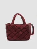 OC CLASS 48 Massive - Burgundy Suede Handbag