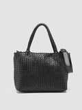 OC CLASS 48 - Black Leather tote bag