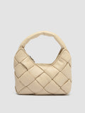 OC CLASS 50 Massive - Ivory Leather Hobo Bag