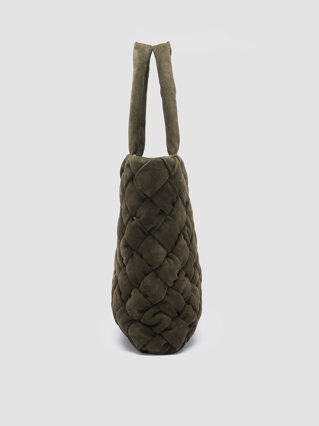 OC CLASS 511 Massive - Green Suede Handle Bag