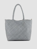 OC CLASS 511 Woven – Henkeltasche aus blauem Leder