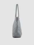 OC CLASS 511 Woven – Henkeltasche aus blauem Leder