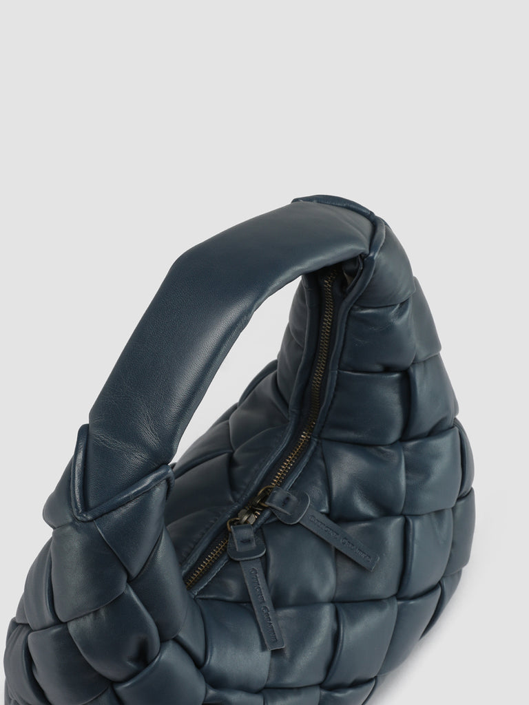 OC CLASS 52 Massive - Blue Leather Handle Bag