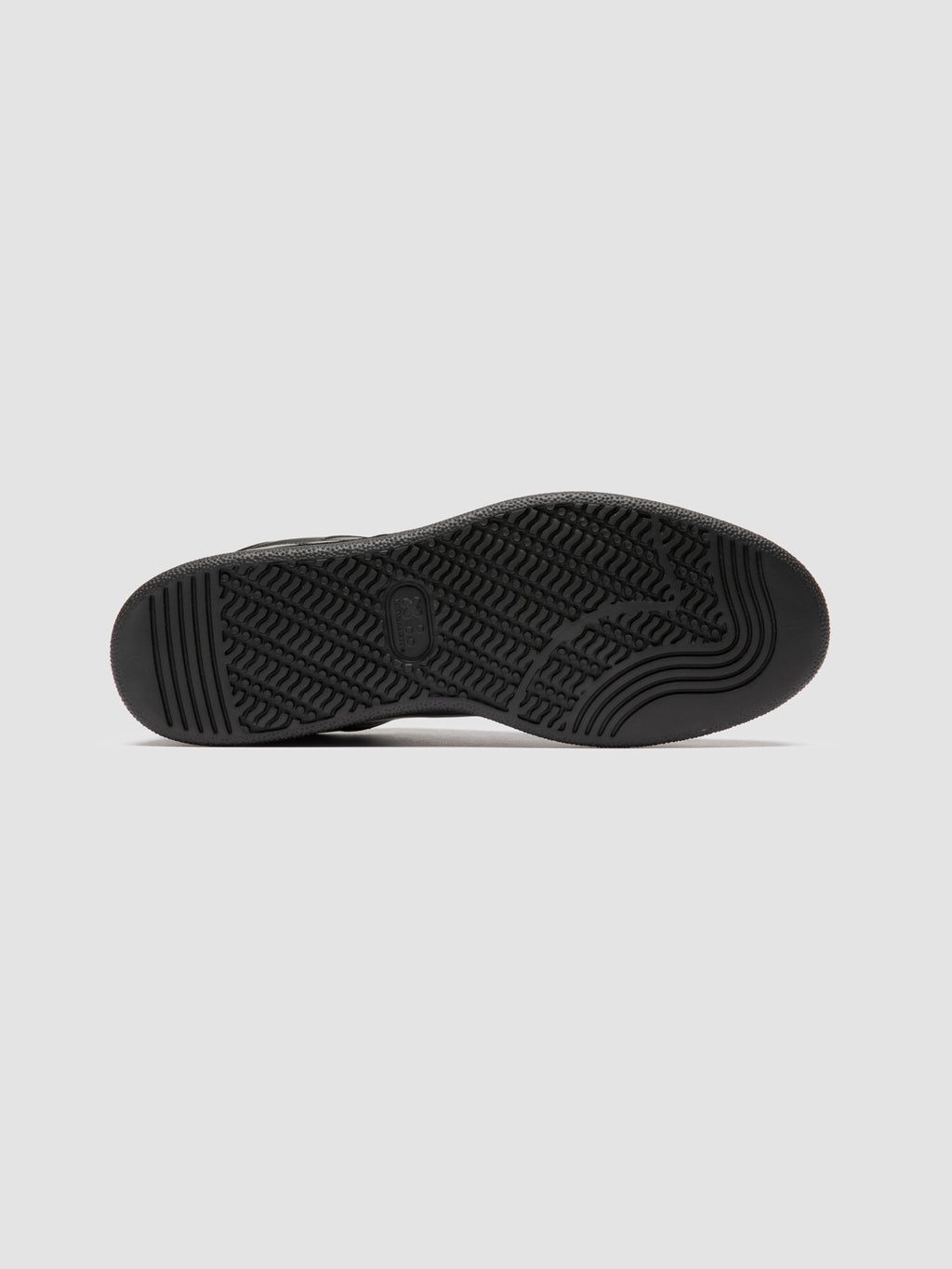 THE ANSWER 101 - Black Leather Low Top Sneakers - image 5,side view