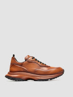 AXIS 101 - Brown Leather Low Top Sneakers