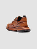 AXIS 101 - Brown Leather Low Top Sneakers - thumb image 4,side view
