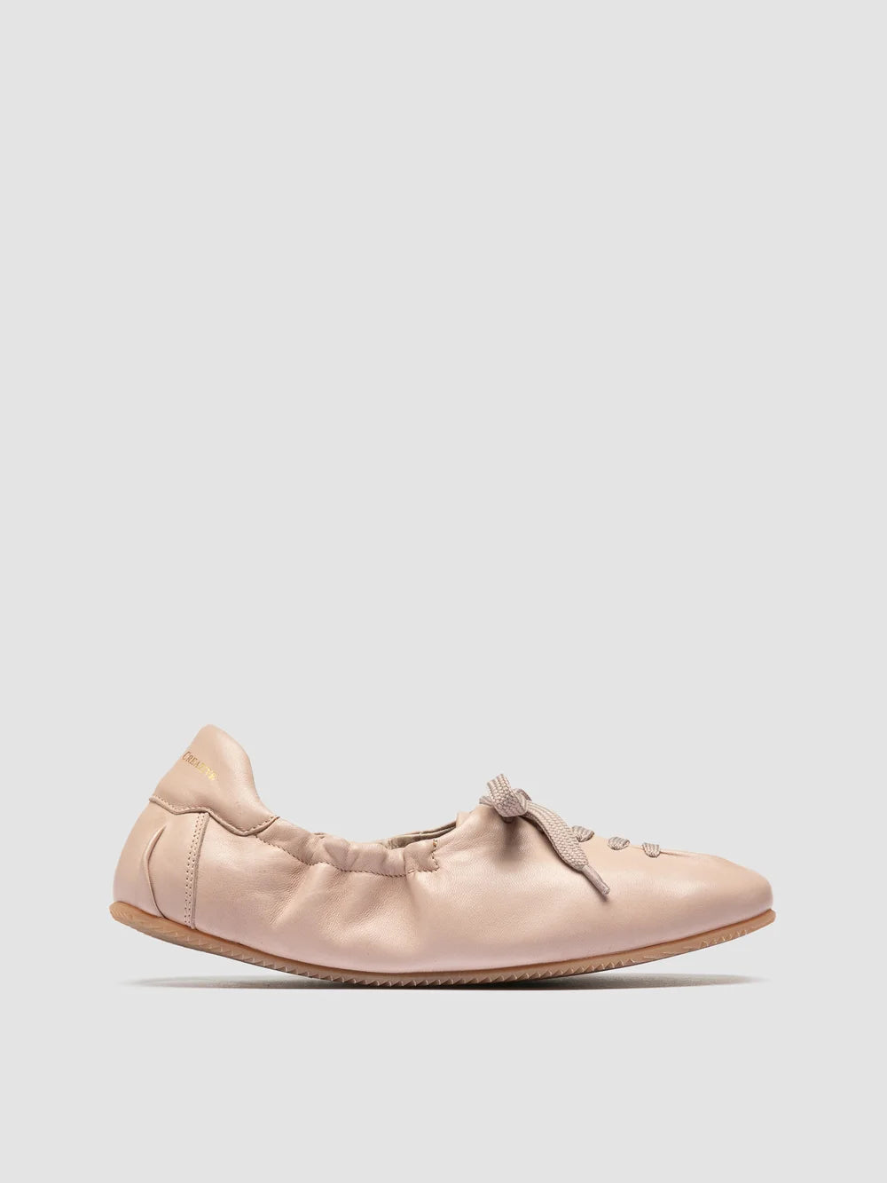 BALLET 101 - Ivory Leather Sneakers - image 1