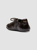 BALLET 102 - Brown Leather Low Top Sneakers - thumb image 4,side view