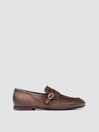 BLAIR DD 003_W - Brown Suede Penny Loafers