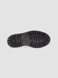 BLOSSOM 001 - Black Leather Derby Shoes - thumb image 5,side view
