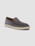 BONES 104 - Blue Suede Loafers