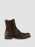 BULLA DD 304 - Brown Suede Zipped Boots