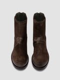 BULLA DD 304 - Brown Suede Zipped Boots - thumb image 2,side view