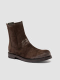 BULLA DD 304 - Brown Suede Zipped Boots - thumb image 3,side view