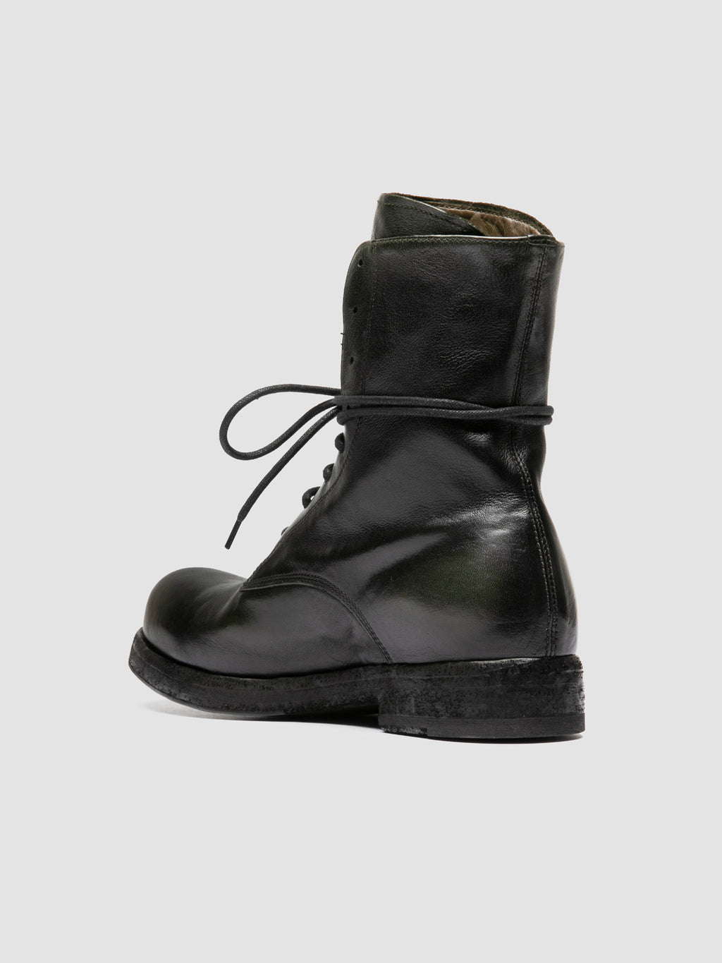 BULLA DD 314 - Black Leather Lace Up Boots - image OCDBULD314IGN18V577360 - 5