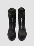BULLA DD 315 - Black Suede Zipped Boots - thumb image 2,side view