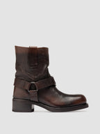 DANA 003 - Brown Leather Pull-On Boots