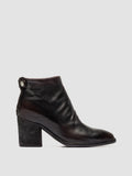 DELICE 001 - Black  Leather Zipped Boots - thumb image 1,side view