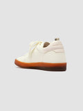 DESTINY 101 - White Leather Sneakers - thumb image 4,side view