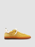 DESTINY 101 - Gelbe Sneaker aus Leder und Wildleder - thumb image 1,side view