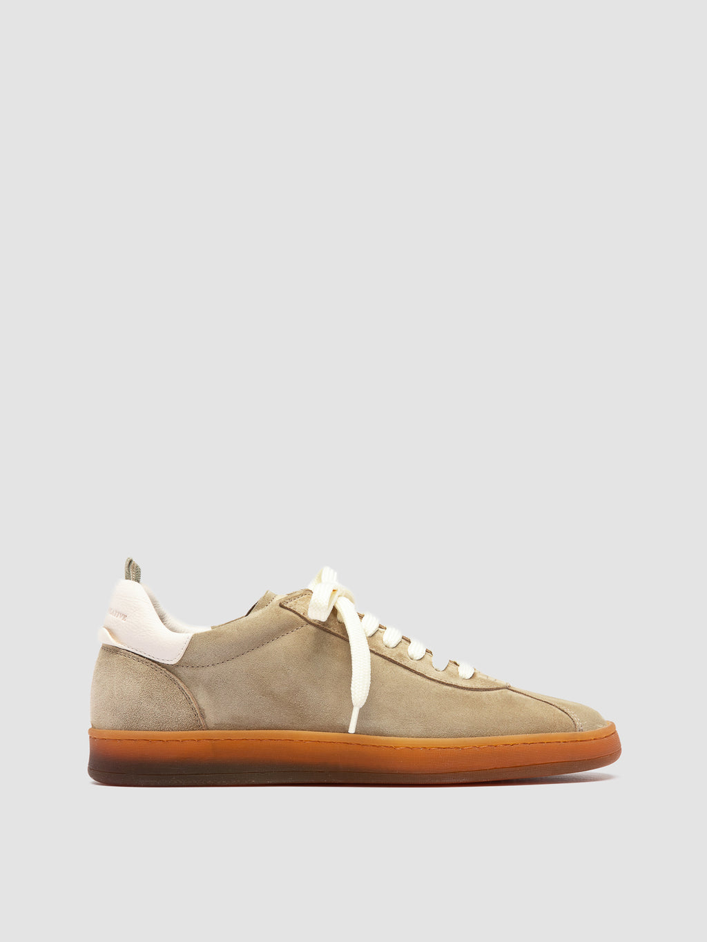 GINNASIO 101 - Brown Leather and Suede Sneakers - image 1,side view